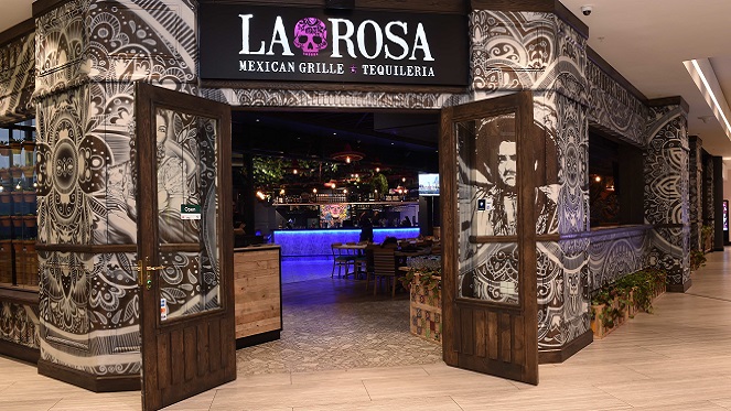 La Rosa Mexican Grille, Sandton tequila bar, Montecasino Mexican restaurant, authentic Mexican food South Africa, churros and tequila Jozi, tacos and margaritas, Oaxacan lamb barbacoa, tequila flights South Africa, Joburg ETC