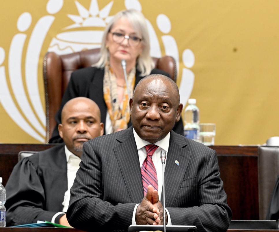 Ramaphosa Mkhwanazi address, Cyril Ramaphosa Sunday speech, Mkhwanazi police allegations, South Africa police interference, Joburg ETC