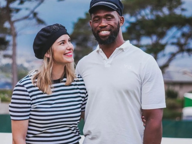Siya Kolisi airport video, Rachel Kolisi TikTok, Springboks OR Tambo, Siya and Rachel Kolisi reunion, viral celebrity sightings, 2025 rugby captain, Joburg ETC