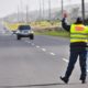roadblock in Johannesburg, driver interacting with officer, South African road safety, Joburg ETC