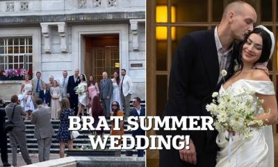 George Daniel Charli XCX married, Hackney wedding 2025, viral TikTok Charli XCX, The 1975 wedding news, Charli XCX and George Daniel relationship, wedding fashion 2025, TikTok bridal content, Brat co-producer wedding, Charli sunglasses wedding look, Joburg ETC