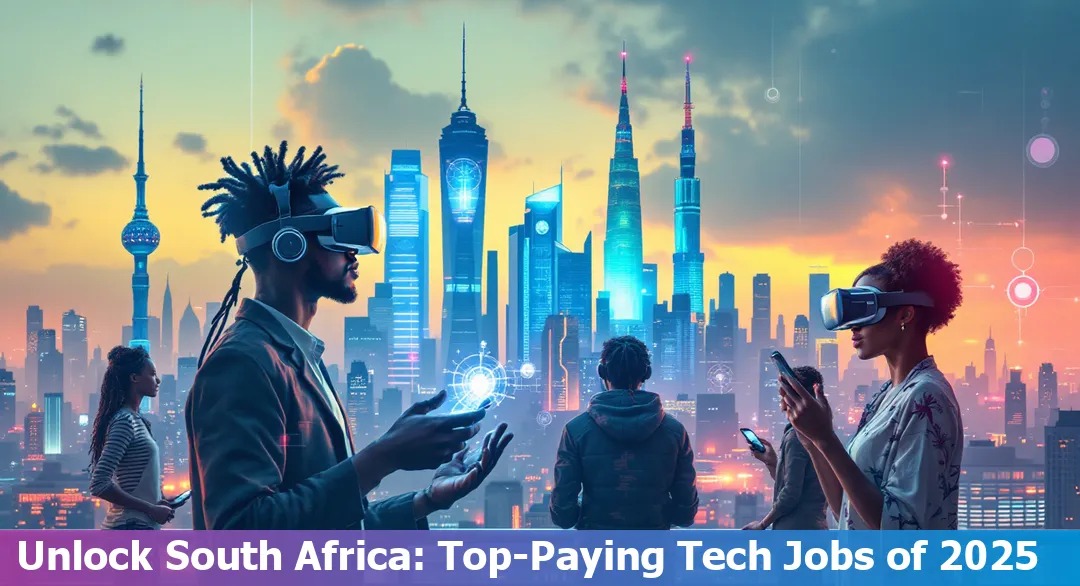 high-paying tech jobs, top tech careers South Africa 2025, AI jobs SA, cloud architect salary South Africa, full-stack developer earnings, cybersecurity analyst jobs Johannesburg, remote tech work SA, blockchain developer pay, DevOps careers, data scientist salary South Africa, Joburg ETC
