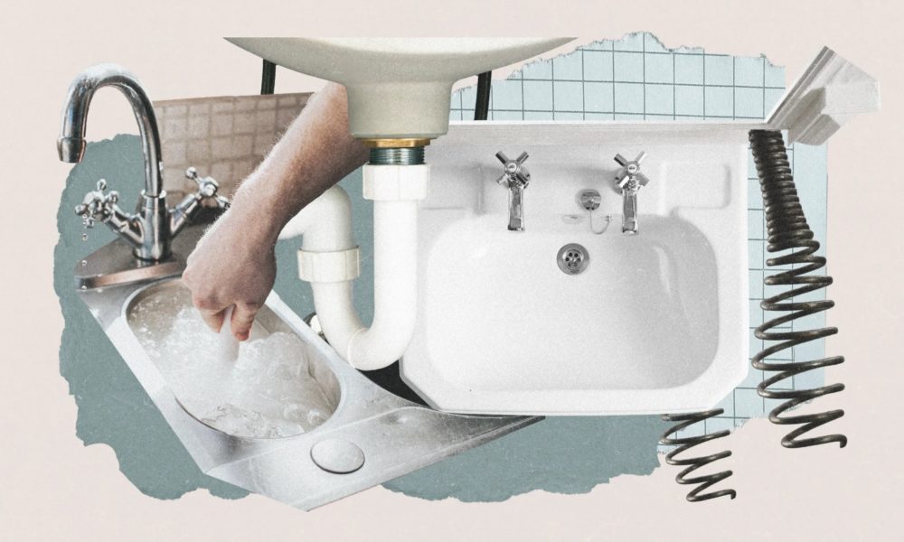 boiling water down kitchen sink, unclog drain with baking soda, use vinegar to clear pipe, soda crystals in Joburg homes, Joburg ETC