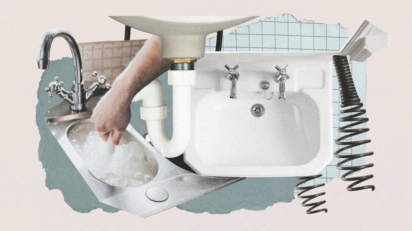 boiling water down kitchen sink, unclog drain with baking soda, use vinegar to clear pipe, soda crystals in Joburg homes, Joburg ETC