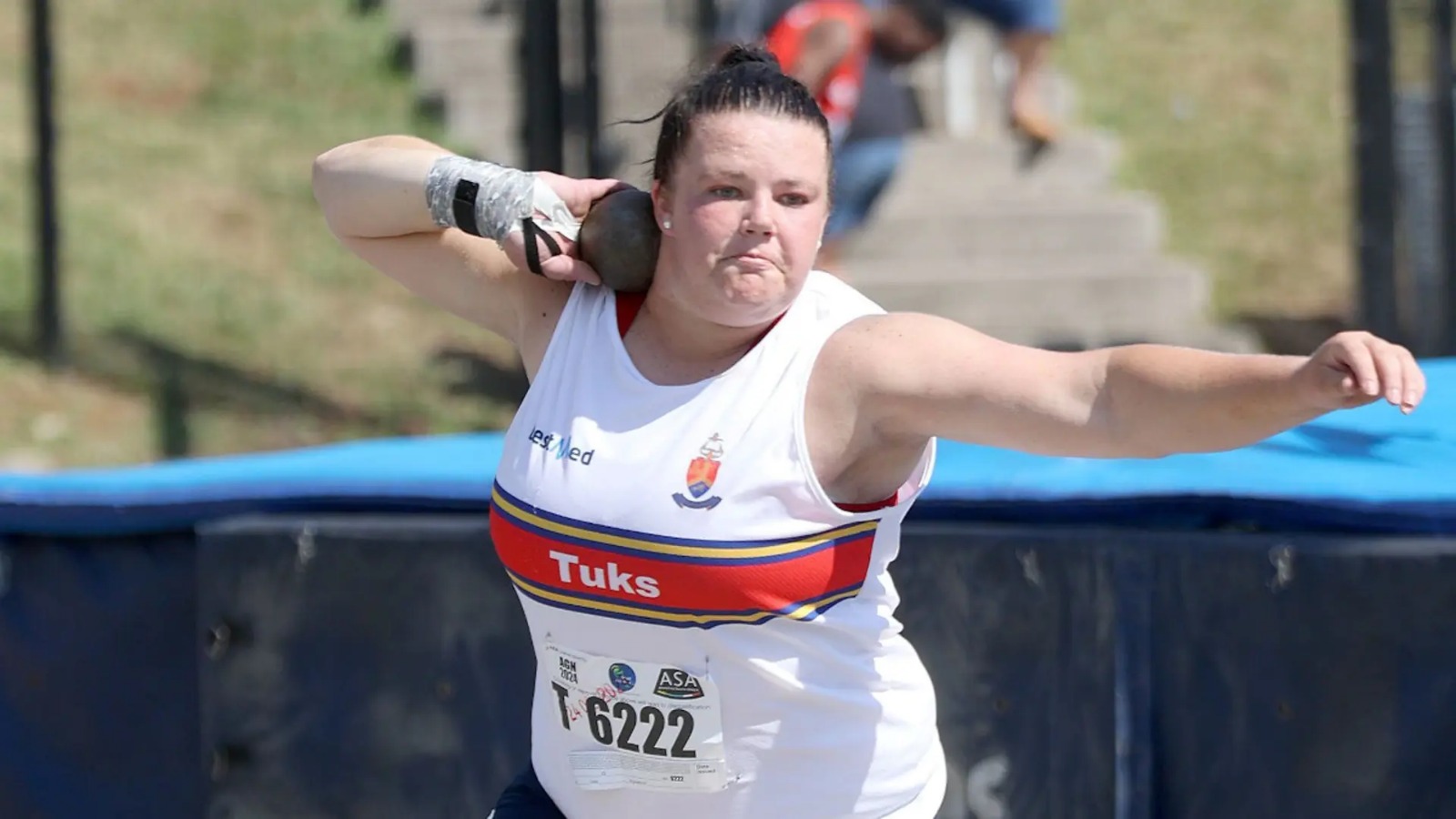Colette Uys, FISU bronze, Team South Africa, shot put athlete, Tuks student, 2025 FISU Games, women in sport, Joburg ETC