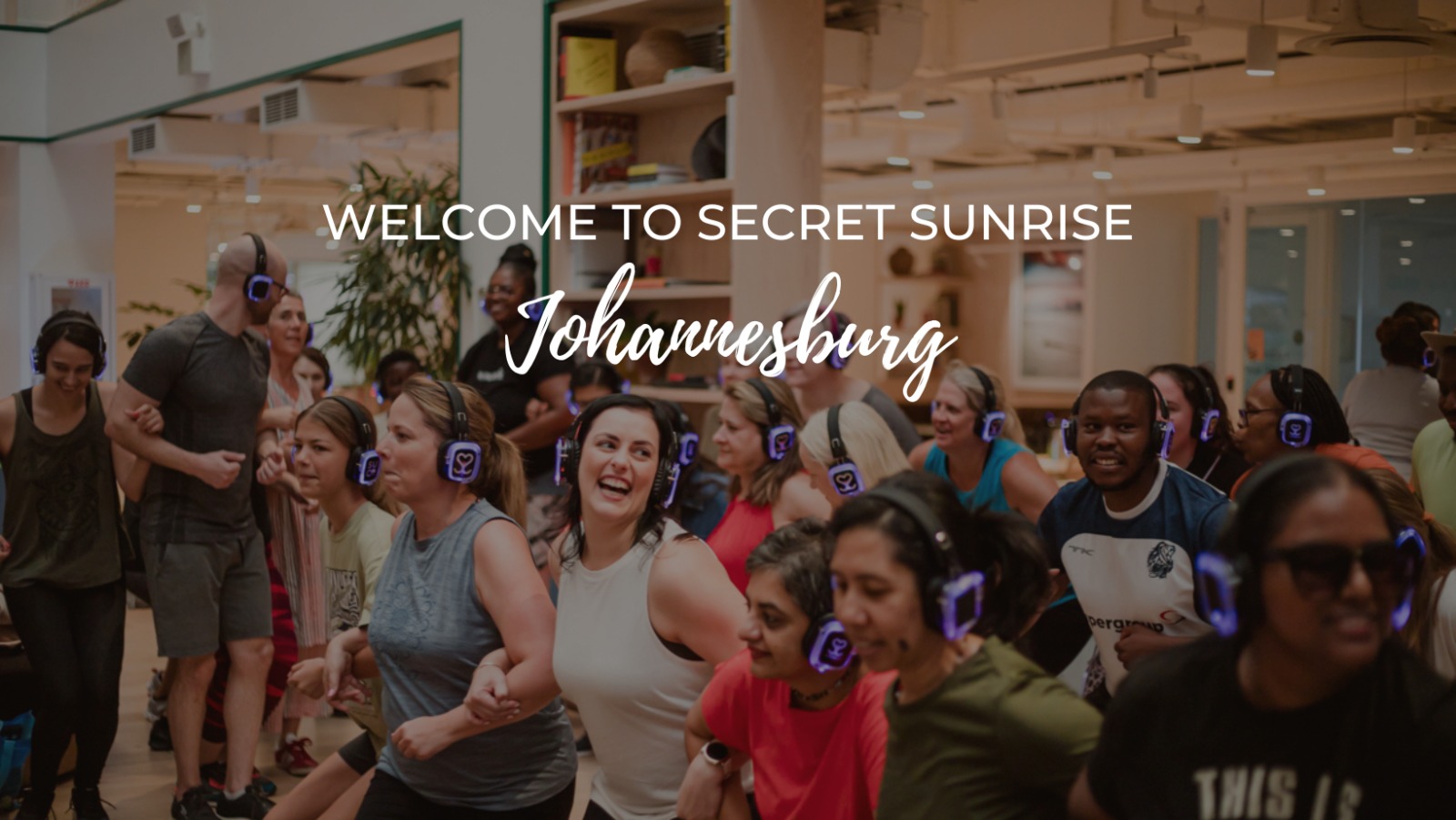Secret Sunrise Johannesburg, winter dance party Joburg, Old Edwardian Society event, silent disco South Africa, outdoor movement Johannesburg, dance with headphones, chocolate prizes Joburg, Joburg ETC