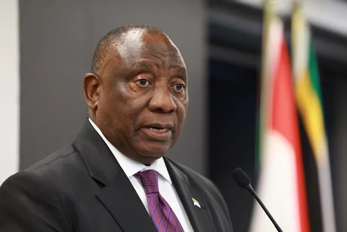 Ramaphosa under pressure, SAPS corruption 2025, Paul O'Sullivan letter, Senzo Mchunu accused, SAPS scandal South Africa, political killings task team, suspended police leadership, Huawei SAPS China trip, Nhlanhla Mkhwanazi corruption claims, Joburg ETC