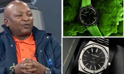 Kenny Kunene watches, AP Royal Oak Chronograph, DJ Sumbody case, South African celebrity scandals, political news 2025, Molefe Sandton arrest, flashy wristwear, public backlash Kunene, Joburg ETC