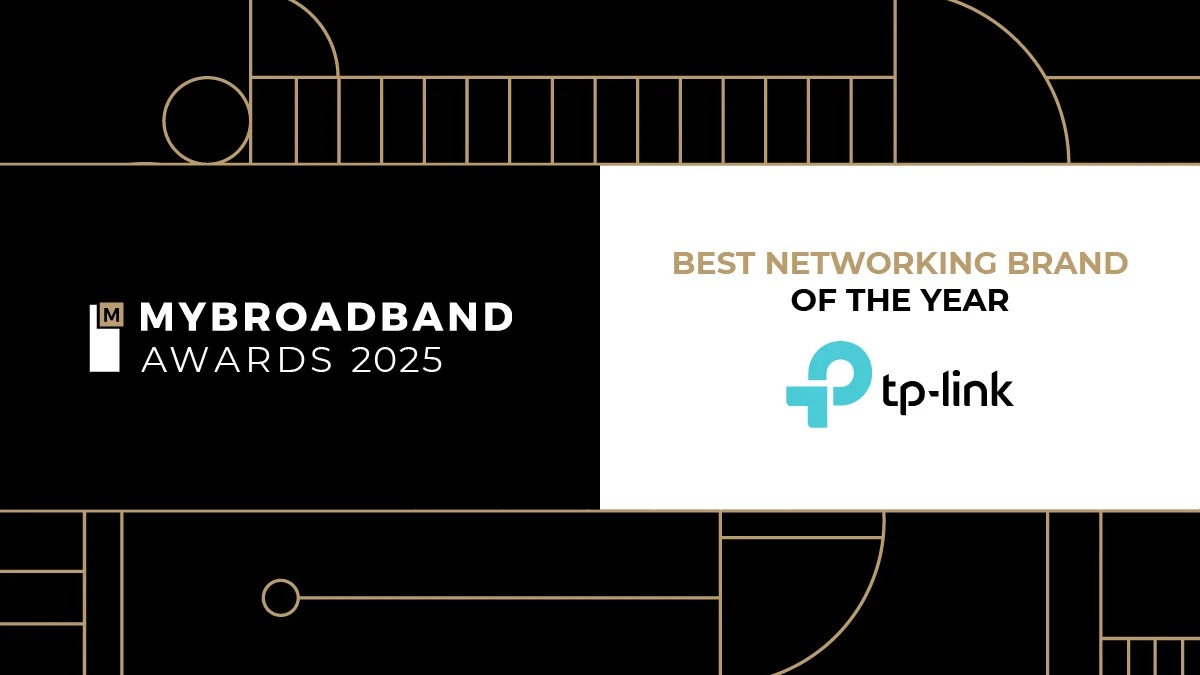 TP-Link 2025 award, MyBroadband Awards winner, South Africa networking brand, best Wi-Fi router SA, Wi-Fi 7 South Africa, tech brands in SA, TP-Link Omada access points, networking innovation award, reliable internet gear South Africa, Joburg ETC