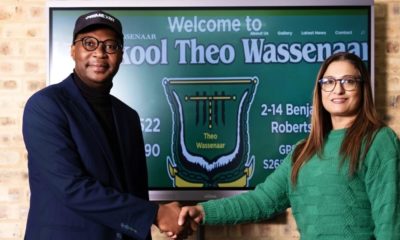 Theo Wassenaar learners, PrimeXBT partnership, South African school upliftment, tuition support South Africa, education transformation, CSR in Johannesburg, community development Joburg, Joburg ETC
