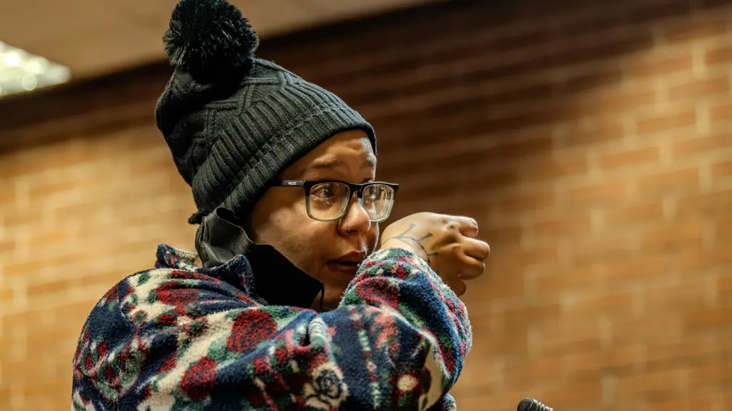 Jayden-Lee Meek mother arrested, Fleurhof residents shocked, Tiffany Meek murder charge, Roodepoort court scene, Gauteng child murder case, Johannesburg community justice, police investigation continues, local crime protest South Africa, community outrage, Joburg ETC
