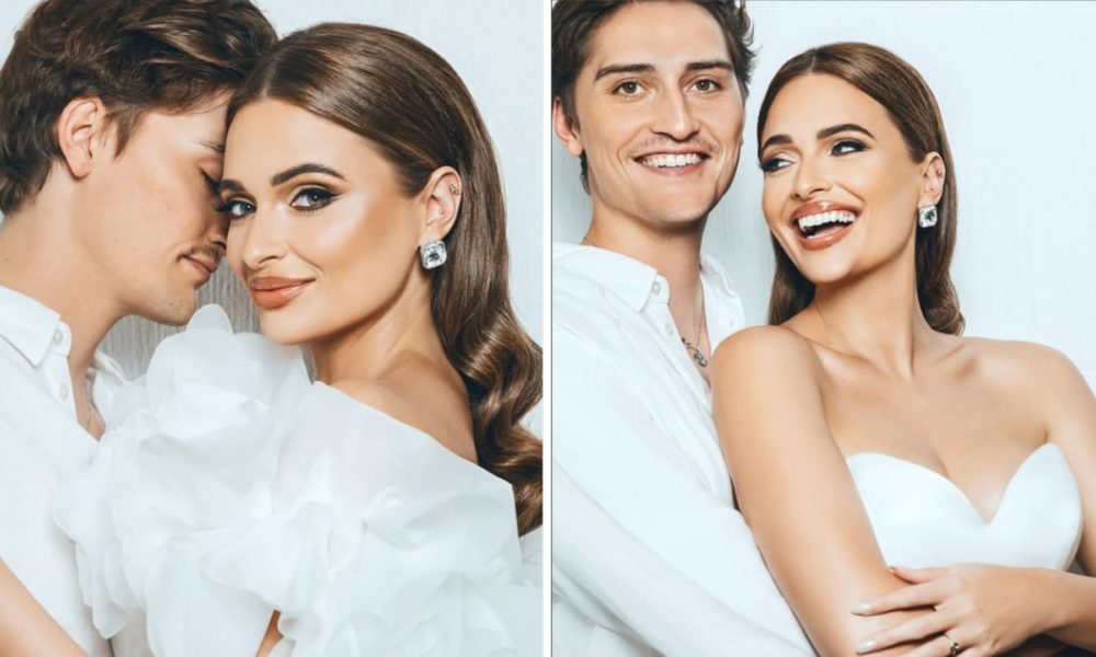 Miss South Africa, Mia Le Roux, engaged, Luke Tenoever, engagement announcement, South African celebrities, celebrity relationships, engagement ring, 2025 love stories, Joburg ETC