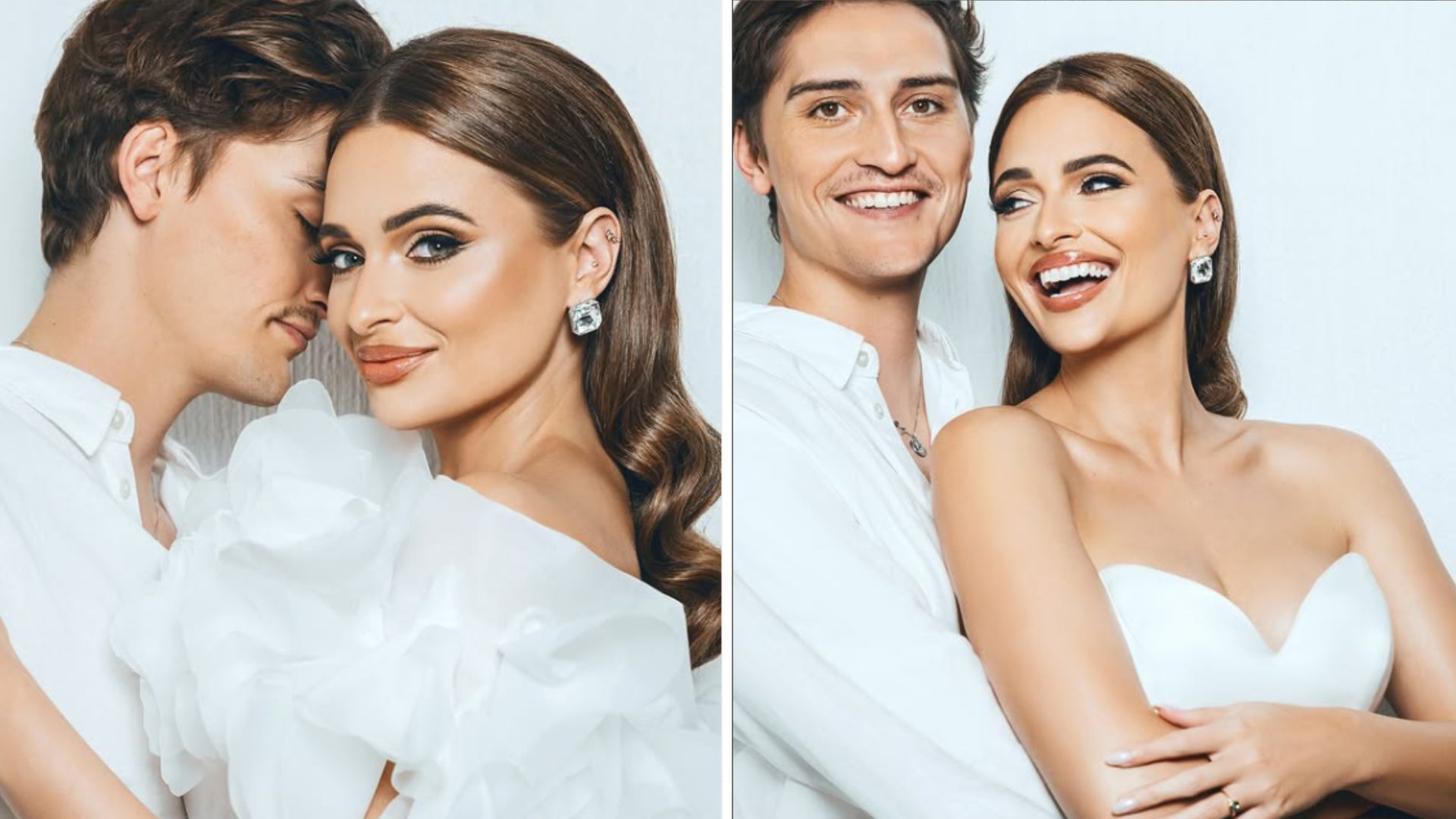 Miss South Africa, Mia Le Roux, engaged, Luke Tenoever, engagement announcement, South African celebrities, celebrity relationships, engagement ring, 2025 love stories, Joburg ETC