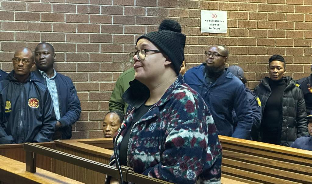 Tiffany Meek bail hearing, Roodepoort Magistrates Court, Jayden-Lee Meek case, Novel Naidoo lawyer, Nceba Diko testimony, South African mother murder charge, Gauteng legal news, courtroom drama, activist response, Joburg ETC
