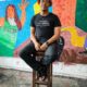 Lwando Dlamini exhibition, South African artist in Italy, Villa Greppi Monticello Brianza, contemporary African art, bold oil paintings, cultural exchange, Joburg ETC