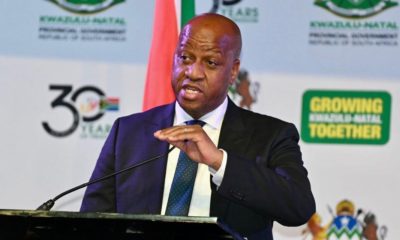 KZN Premier Thamsanqa Ntuli at Umlazi imbizo, Sipho Hlomuka education MEC, Nomagugu Simelane-Mngadi health MEC, Jomo Sibiya deputy minister, KZN corruption scandal, school feeding scheme tender rigging, provincial cabinet crisis, Joburg ETC
