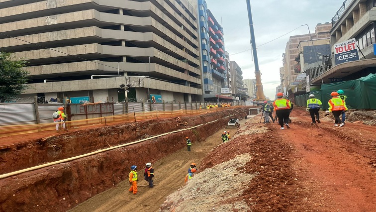 Lilian Ngoyi Street, Bree Street gas explosion, Johannesburg Roads Agency construction, Joburg CBD roadworks, inner-city infrastructure rebuild, Joburg ETC