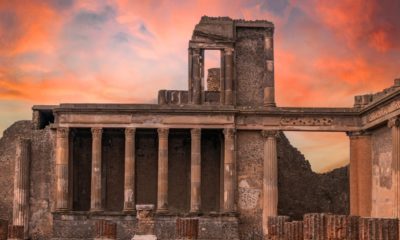 Pompeii ruins, Mount Vesuvius eruption, ancient Roman city, post-eruption settlement, Gabriel Zuchtriegel excavation, survivors return Pompeii, Roman archaeology discovery, upper floor living Pompeii, favela in ruins, Joburg ETC