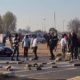 Pimville Maponya Mall closure, Soweto taxi-e-hailing violence, driver killed in attack, community protest, vehicles torched, SANTACO calls for regulation, NLTA enforcement delays, Gauteng MEC mediation, public transport unrest, Joburg ETC
