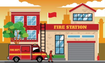 Mabopane fire station in darkness, broken generator site, worn-out firefighter boots, Tshwane emergency services facility, Joburg ETC