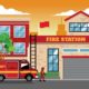 Mabopane fire station in darkness, broken generator site, worn-out firefighter boots, Tshwane emergency services facility, Joburg ETC