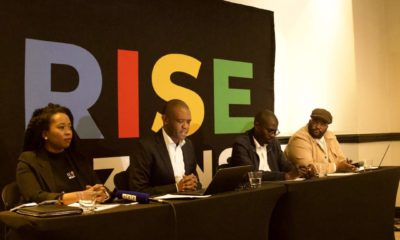 Songezo Zibi calls for Motshekga dismissal, Rise Mzansi media briefing Johannesburg, SANDF chief Rudzani Maphwanya Iran trip, South Africa US relations, political accountability South Africa, Joburg ETC
