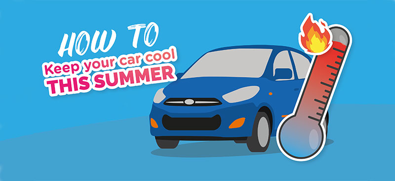 car cooling hacks, summer heat tips, reflective sunshade, cracked windows, safe summer driving, South Africa 2025, Joburg ETC