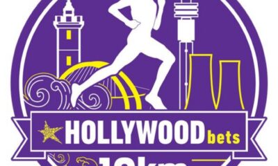 Hollywoodbets Joburg 10km 2025, Johannesburg road race, Joburg fun run, Wanderers Club race, Corlett Drive start line, South African running events, Joburg marathon culture, purple theme race, Joburg fitness event, Joburg ETC