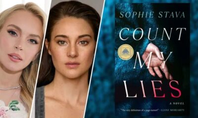 Count My Lies Hulu, Lindsay Lohan thriller series, Shailene Woodley Hulu drama, Sophie Stava novel adaptation, Joburg ETC