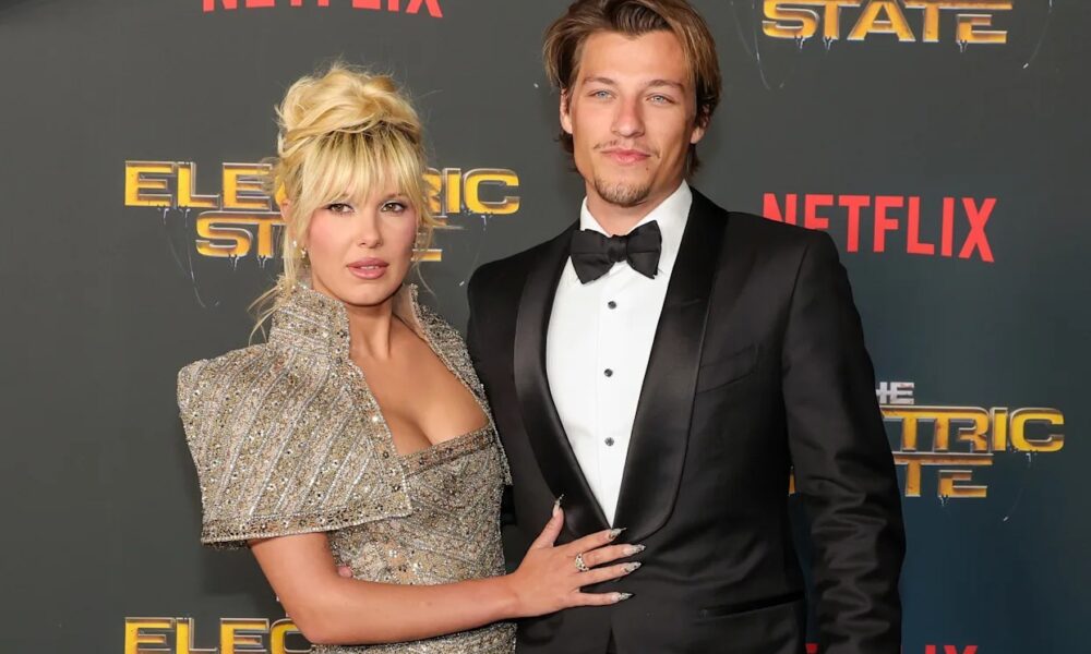 Millie Bobby Brown adoption news, Jake Bongiovi family update, Stranger Things star baby girl, celebrity couple adoption story, Millie Bobby Brown farm lifestyle, Joburg ETC