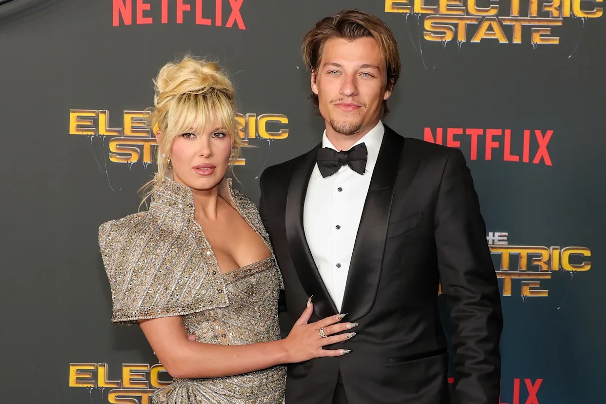 Millie Bobby Brown adoption news, Jake Bongiovi family update, Stranger Things star baby girl, celebrity couple adoption story, Millie Bobby Brown farm lifestyle, Joburg ETC