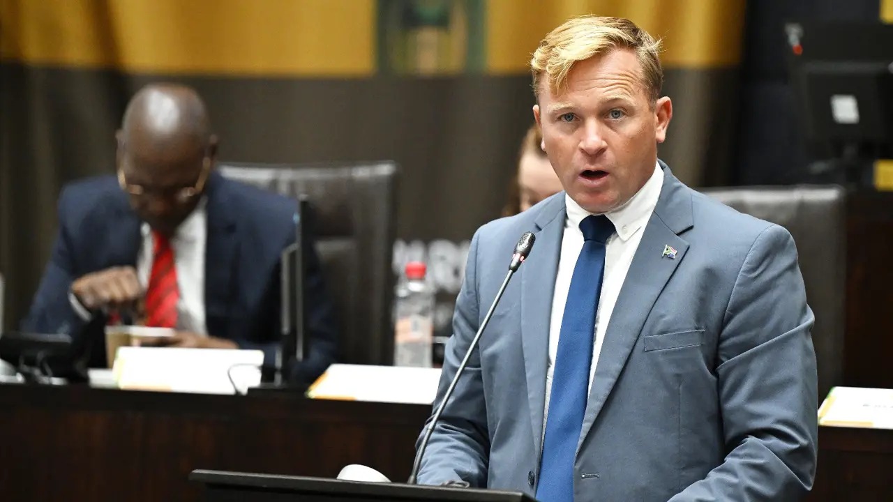 GPAA building Johannesburg, Parliament inquiry GPAA, South African politics corruption, GPAA rental scandal, ActionSA investigation, Enoch Godongwana Parliament, pension fund protection South Africa, Joburg ETC