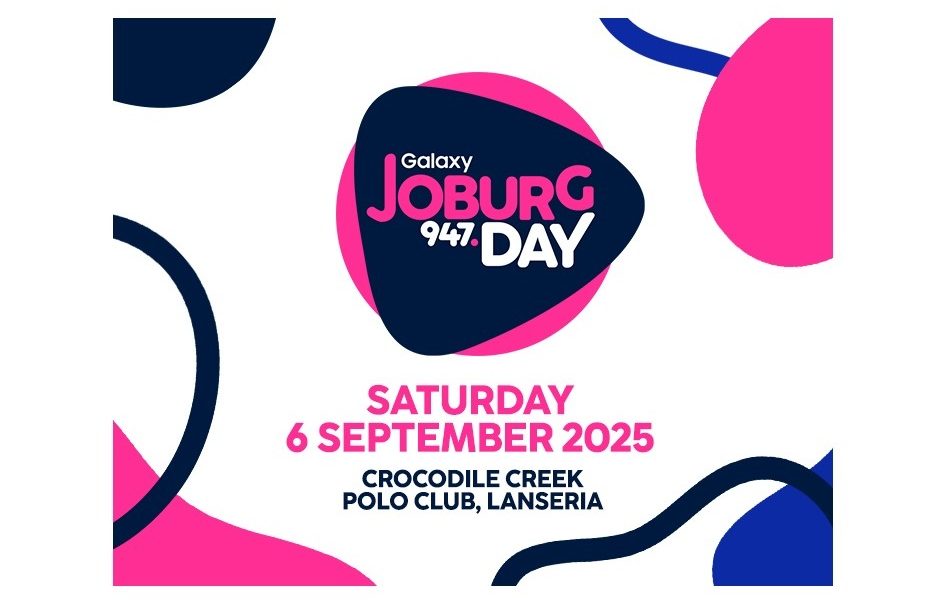 Galaxy 947 Joburg Day 2025, Crocodile Creek Polo Club, Johannesburg music festival, Kelvin Momo live, DJ Maphorisa performance, Nasty C concert, Goodluck band, Mörda set, DJ Kent show, Joburg spring events, Samsung Galaxy Z Fold 7 sponsor, Ticketmaster SA, Joburg ETC