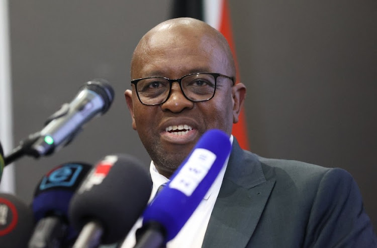 EFF calls for commission chair to step down, Justice Mbuyiseli Madlanga, Cyril Ramaphosa ally Senzo Mchunu, political interference inquiry South Africa, commission hearings delayed, corruption in criminal justice, Joburg ETC