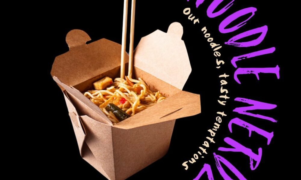 crispy prawn bao bun Macmillan Rd, salmon poke bowl Uber Eats delivery, beef noodle main dish flavourous, chicken bao bun soft bun Johannesburg, vegetarian bowl Noodle Nerdz Midrand, Joburg ETC