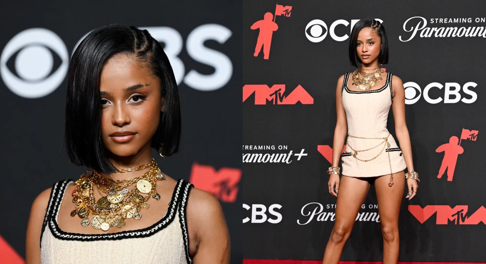 Tyla MTV VMA 2025, Tyla wins Best Afrobeats award, Tyla Push 2 Start song, South African music star Tyla, Tyla vintage Chanel dress, Tyla new album teased, UBS Arena MTV VMAs New York, Joburg ETC