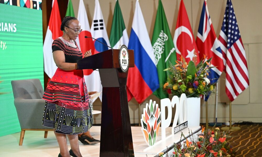 G20 parliamentarians South Africa, gender equality in politics, youth parliamentarians conference, Kleinmond Western Cape summit, IPU Ambassador Anda Filip, Sindisiwe Chikunga climate justice, Thoko Didiza young MPs, Dan Carden youth leadership, global parliamentary dialogue, Joburg ETC