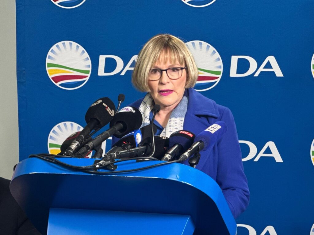 Helen Zille Joburg mayoral bid, Gaza genocide comments, DA criticised over Israel stance, Rise Mzansi reaction, EFF condemns Zille, ActionSA response, Joburg politics controversy, Israel Palestine debate South Africa, Johannesburg election news, Joburg ETC
