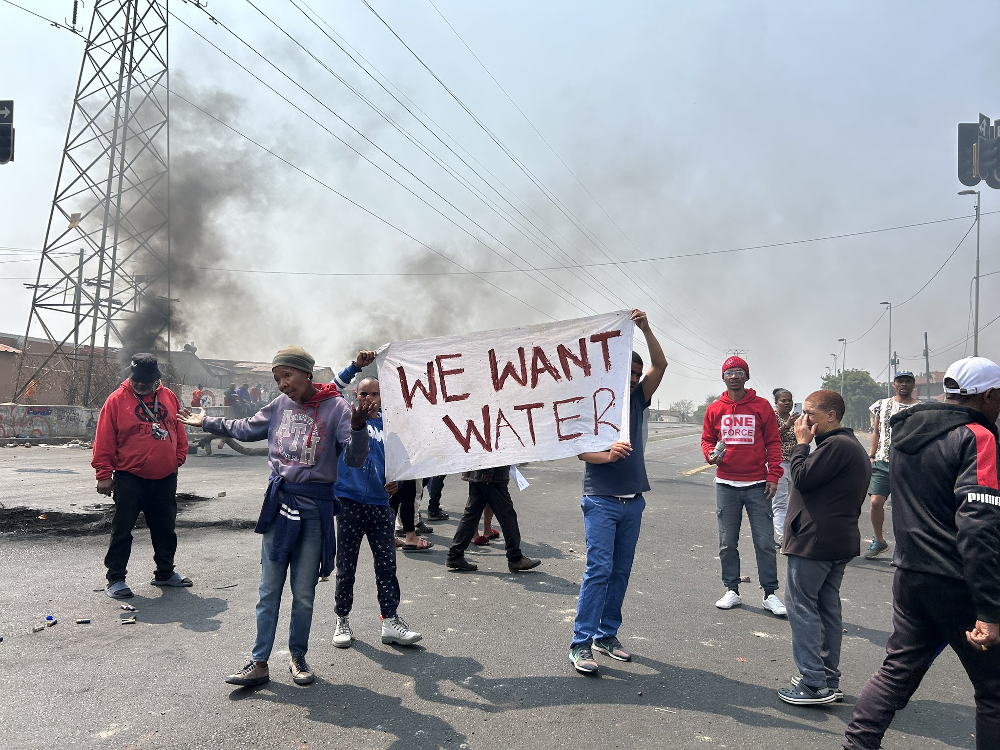 Westbury water protests