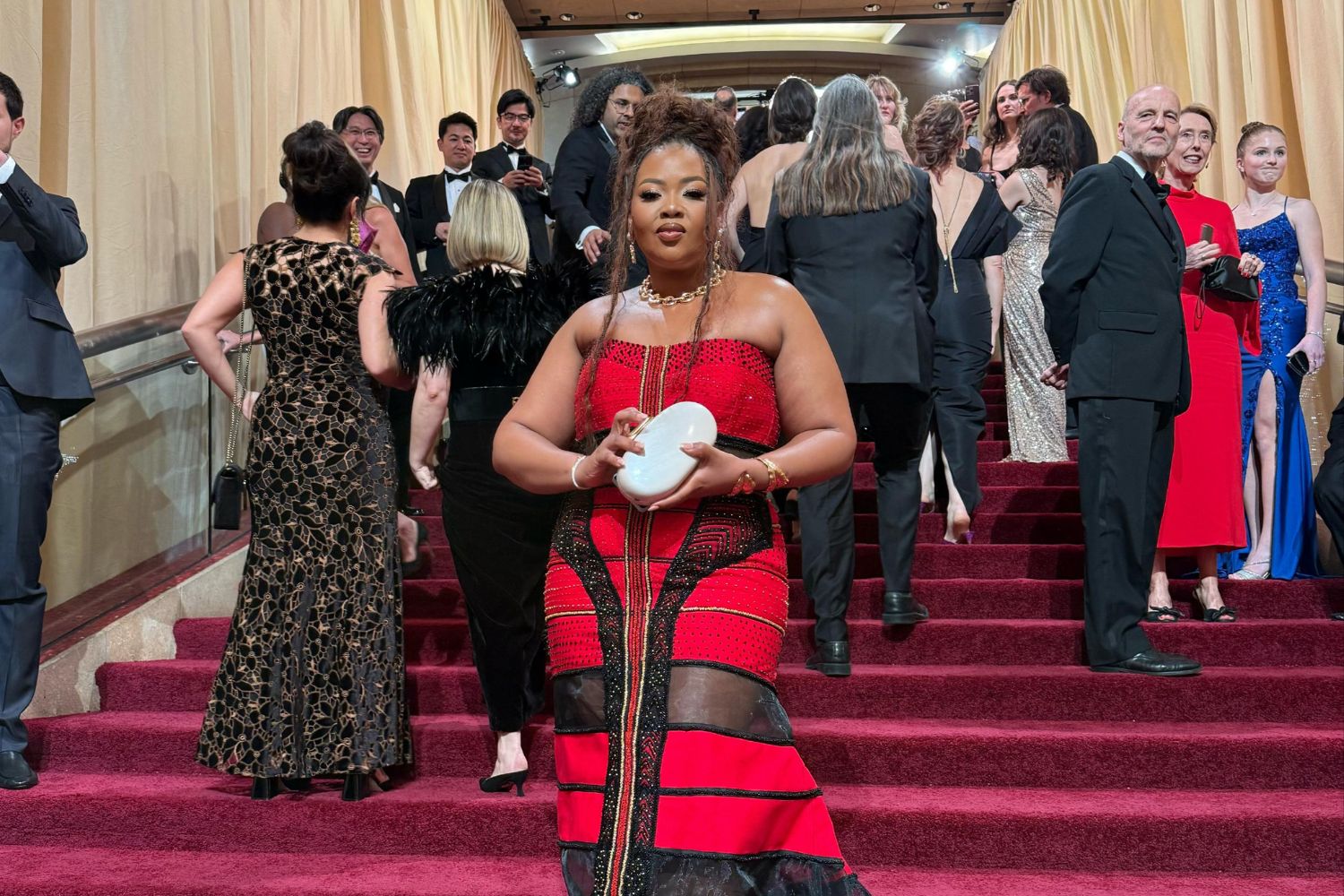 Anele Mdoda belly ring, Anele Mdoda joke, Mzansi reacts Anele, South African radio host 947, Anele and the Club fans, Joburg ETC