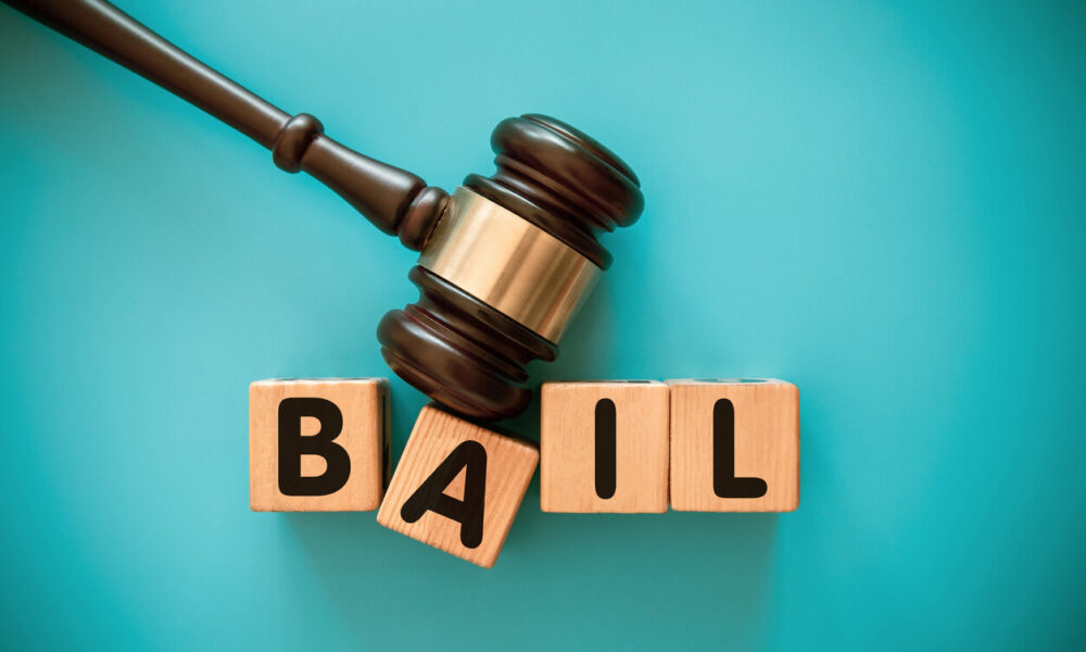 gavel in courtroom, Justice scales, South Africa Criminal Procedure Act reference, Gauteng court scene, accused walking free, bail hearing Joburg ETC