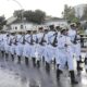 South African Navy officers, passing out parade Gordon’s Bay, naval college South Africa, Vice Admiral Monde Lobese speech, Captain Judy Gail Rustin-Patric address, proud military families South Africa, naval training tradition South Africa, Joburg ETC