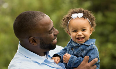 present father South Africa, baby claps with joy, dad playful dance viral video, emotional parenting SA, family bonding moment, fatherhood celebrated online, parenting love South Africa, Joburg ETC