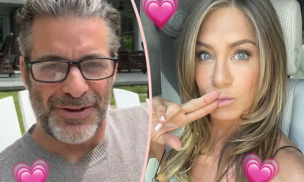 Jennifer Aniston Jim Curtis romance, Jennifer Aniston soft launch Instagram, Friends actress new relationship, Julia Roberts reacts to Aniston post, Jennifer Aniston date night New York, Hollywood celebrity couples 2025, Joburg ETC