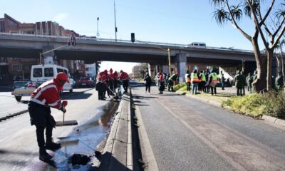 Johannesburg G20 summit preparations, Hillbrow clean up and crime, Wanderers taxi rank policing, Parkmore private security patrols, Joburg ETC