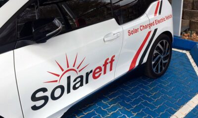 Solareff GridCars sale, South African EV charging network, renewable energy companies, electric vehicle infrastructure, Jaco Botha Solareff CEO, Winstone Jordaan GridCars, sustainable transport South Africa, Joburg ETC