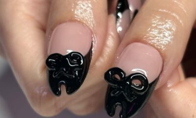 Tabi nail trend, Maison Margiela shoe inspiration, split toe manicure design, viral nail art, minimalist nail trend, chrome nail style, Joburg ETC