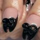 Tabi nail trend, Maison Margiela shoe inspiration, split toe manicure design, viral nail art, minimalist nail trend, chrome nail style, Joburg ETC