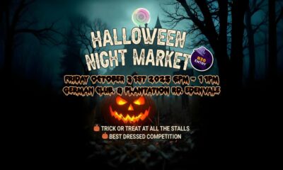Halloween Night Market Edenvale, German Club event, trick or treat Edenvale, Summit Nation live music, HeartSpace Events market, Edenvale Halloween fun, family night market, Joburg ETC