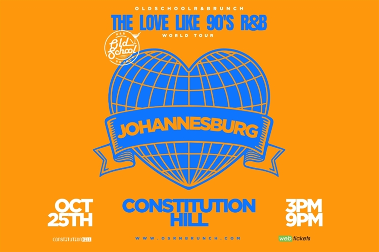 Old School R&B Brunch Johannesburg 2025, Constitution Hill event, rum punch brunch Joburg, 90s R&B party Johannesburg, live DJs Braamfontein, soulful brunch South Africa, Joburg ETC